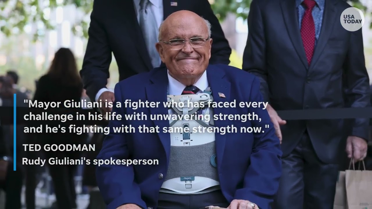 Rudy Giuliani hospitalized in 'critical but stable condition'