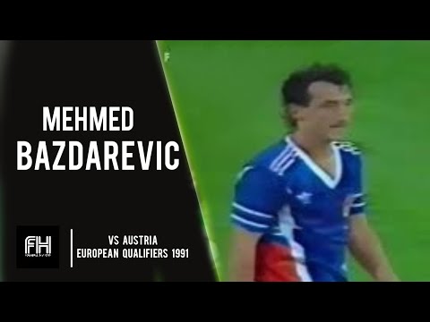 Mehmed Bazdarevic ● Skills ● Austria 0-2 Yugoslavia ● European Qualifiers 1991
