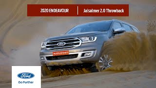 2020 Ford Endeavour | Behind The Scenes | Dune Bashing with Ford Family
