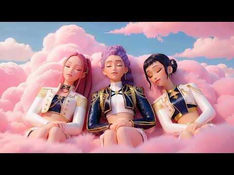 Instant Sleep with Zoey, Mira & Rumi (Huntrix) ✨ | A Healing Melody for Deep Sleep