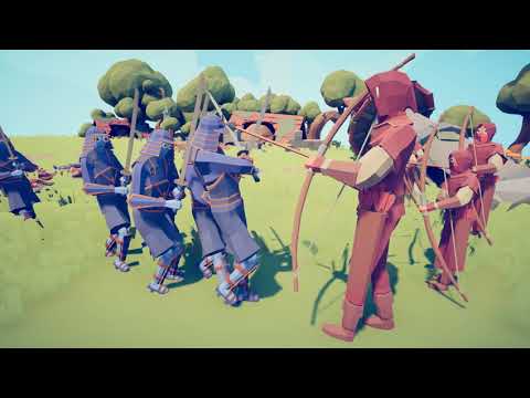 TABS | 20 Squires And 10 Archers VS All Units! (Same Price) 2/2