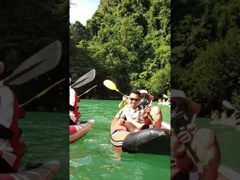best beach of thailand || Boating in thailand || kayaking in thailand || James bond island (2018)
