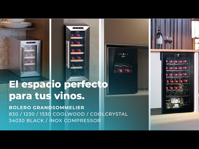 Nevera de Vinho Cecotec A01_EU01_100135 Termoelétrica 15 Garrafas Preta video
