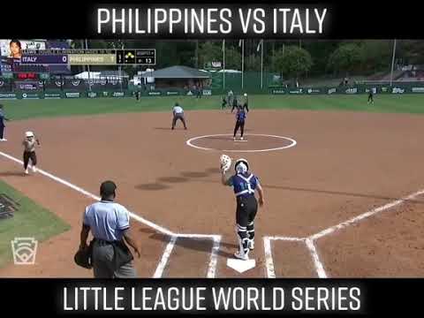 Little League Softball World Series 2022-Philippines vs Italy
