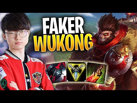 T1 Faker - Best Wukong 10.12