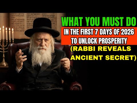 Rabbi: Jews Do THIS in the First 7 Days of 2026 (Secures Prosperity All Year - Kabbalah Secret)