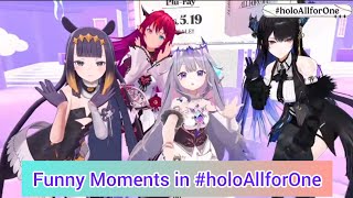 Funny Moments in #holoAllforOne XD [hololive EN]