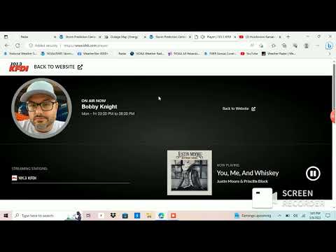 KFDI 101.3 severe weather updates