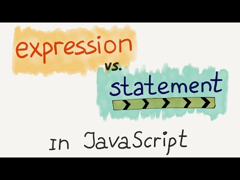 Javascript Expressions And Statements