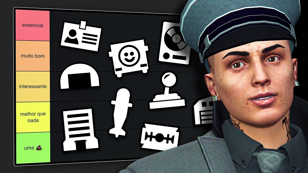 TIERLIST de TODOS OS ESQUEMAS do GTA ONLINE!!! (quais os melhores?)