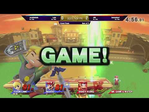 JoJoDaHoBo & Ludo vs JDV & Snickeldorf - Smash 4 Grand Finals -  WGA: Reunion