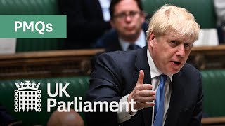 Prime Minister's Questions (PMQs) - 6 July 2022