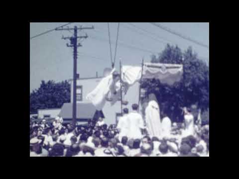 1937 Our Lady of Mount Carmel Festival, Ashtabula, Ohio, home movie