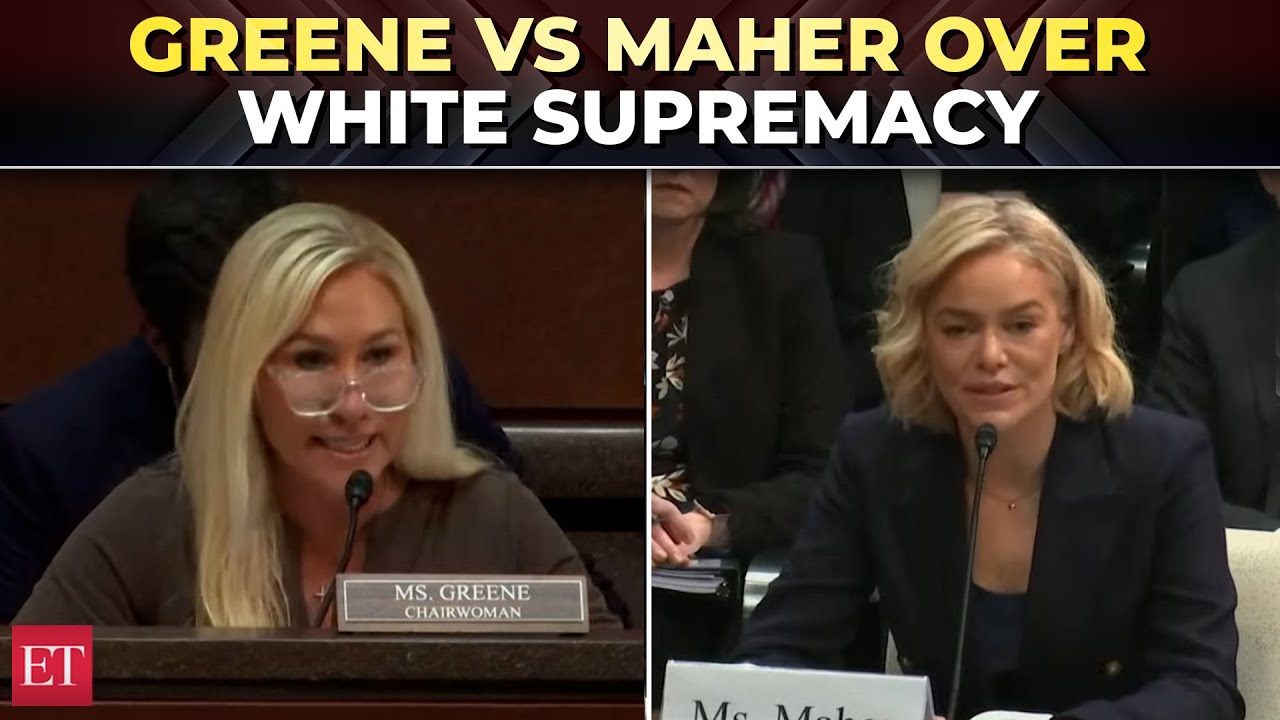 'Is America addicted to white supremacy?': Marjorie Greene grills Katherine Maher at DOGE hearing
