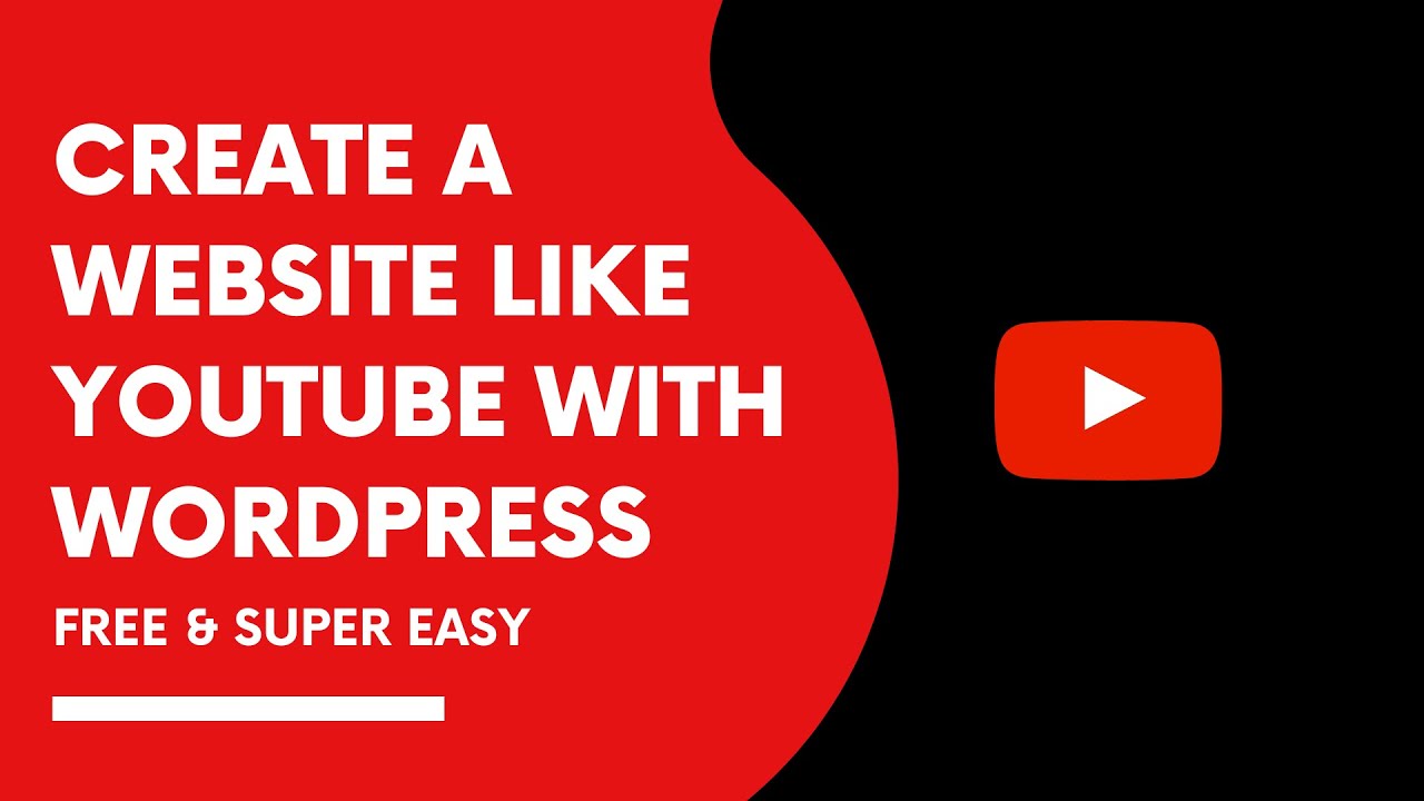 How To Make A Website Like YouTube With WordPress  | Create A Video Sharing Website