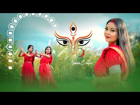 Hok Pujor Gaan । New Dugga Elo Dance । Sunidhi Chauhan । Dugga Dugga । Nisha's Creation