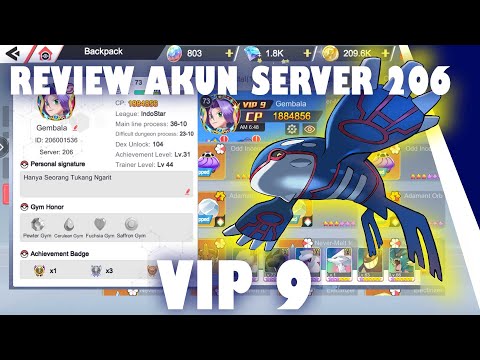 POKEVERSE WORLD l REVIEW AKUN SERVER 206 I VIP 9