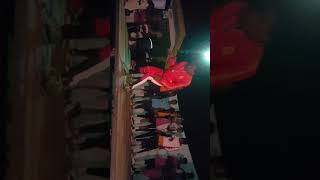 Asakhalifa stage performance with 2face dancers
