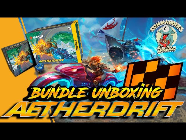 Vídeo relacionado con Caja de sobres de juego de Aetherdrift, de Magic: The Gathering (Versión en Inglés)