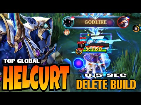 NEW KING!! HELCURT NEKAT LEPAS HAYABUSA!! - [ TOP GLOBAL ] Best Build 2023 - GAMEPLAY ~ MLBB