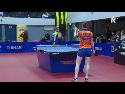 Het winnende punt van Britt Eerland