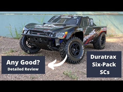Duratrax Six Pack SC Tires Review Traxxas Slash