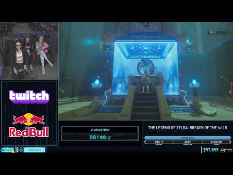The Legend of Zelda: Breath of the Wild by Orcastraw in 1:28:04 - GDQx 2019