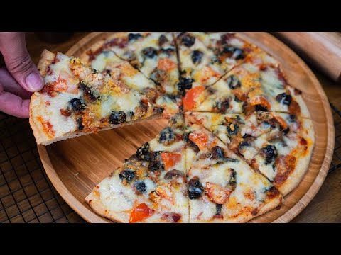 Simple Recipe For Crispy BUILD-YOUR-OWN PIZZA - Blaze Pizza Copycat | Recipes.net - YouTube