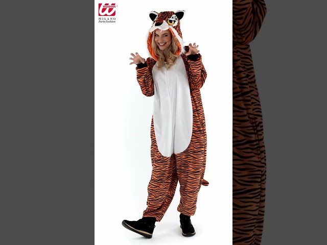 Maskeraddräkt med tiger video