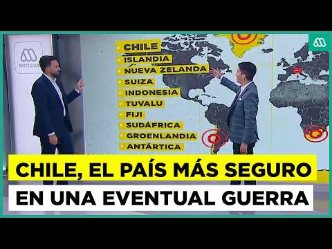 Chile sería el país más seguro en una eventual Tercera Guerra Mundial