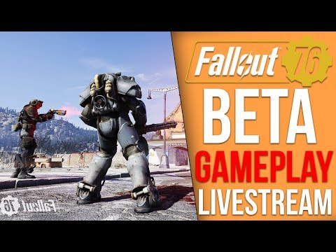 Fallout 76 BETA Playthrough - Part 2 (Fallout 76 Livestream)