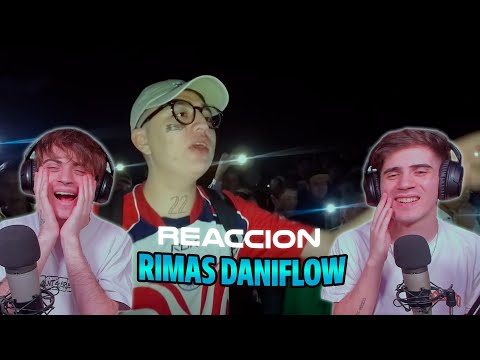 ARGENTINOS REACCIONAN A LAS MEJORES RIMAS de Dani flow - Recopilación de las rimas mas graciosas 🔥😂