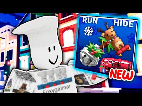 Playing with every new Christmas hammer in Roblox Flee the Facility!