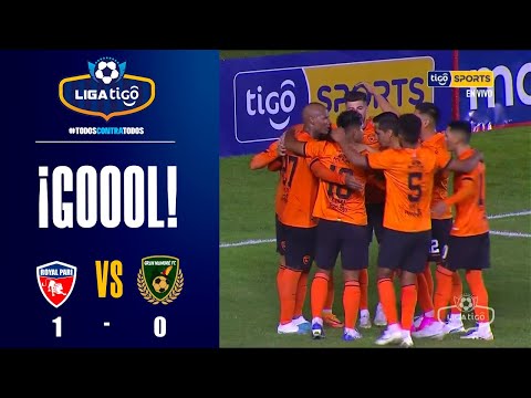 63' ¡Gol de Royal Pari! Erik Correa abre el marcador tras una correcta ejecución de tiro penal.