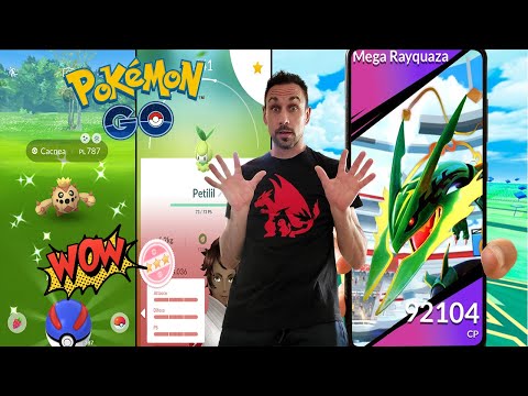MEGA RAYQUAZA E SHINY SCINTILLANTI!