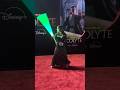 Just Casually Spinning A Lightsaber At The Acolyte Premiere