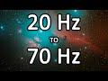 20 Hz TO 70 Hz (🔊ULTRA BASS TEST)