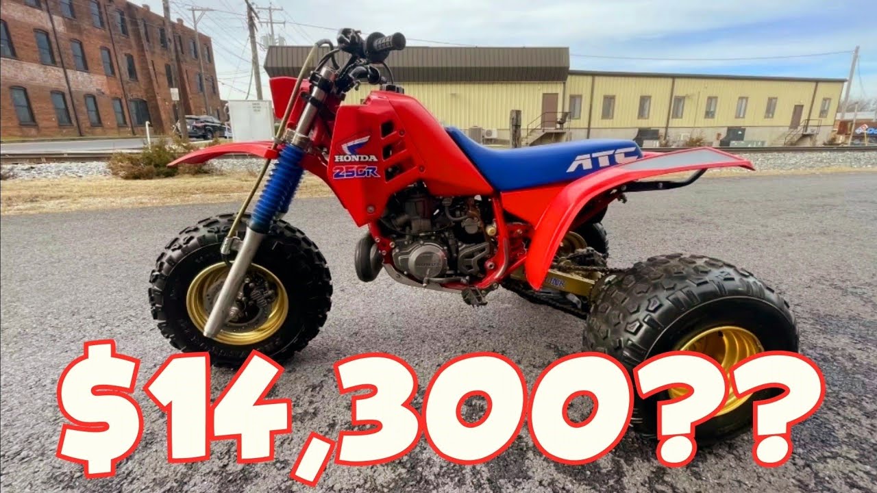MECUM AUCTION REVIEW! - Honda 250R, 350X, Big Red, 200X, 250SX and ATC 70's!