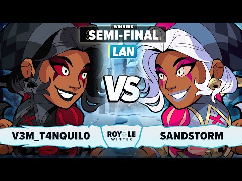 Sandstorm vs V3M_T4NQUIL0 - Last Chance Qualifier - Winter Royale @ Max Mode - LAN 1v1