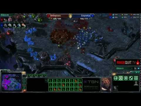 Mil.Stephano(Z) v Empire.Kas(T) - Shakuras Plateau - 5.2.2012