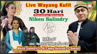 Download lagu LIVE WAYANG KULIT || 30 HARI RAMADHAN BERSAMA NIKEN SALINDRY || KI CAHYO KUNTADI, SUKESI#jelasgoyang mp3