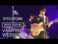 Vampire Weekend performs "Horchata" at Pitchfork Music Festival 2012