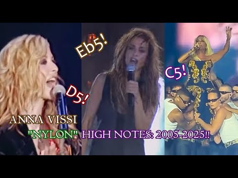 Anna Vissi - "Nylon" HIGH NOTES Through the Years (2005-2025)!!