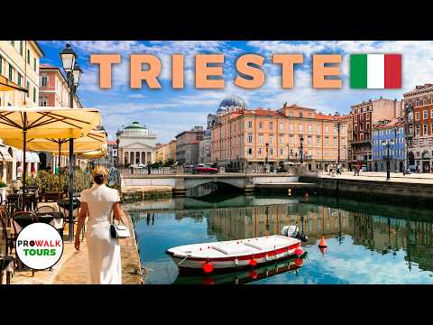 Trieste, Italy Walking Tour During Carnival | 4K 60fps