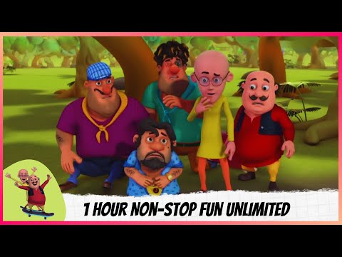 1 Hour Non-Stop Fun Unlimited | Motu Patlu | मोटू पतलू