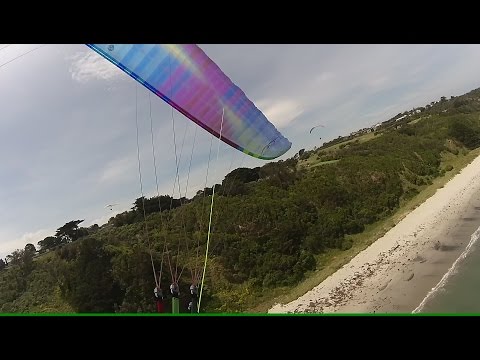 161201 Paragliding Hangliding Portsea Flinders Victoria Australia
