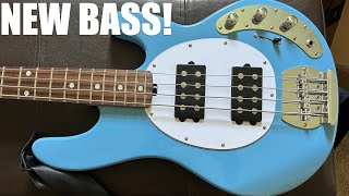 Video thumbnail for Trying Out My New Bass! Sterling by Music Man StingRay RAY4 HH by Ed Klingenberger / Distinct Kicking Motion