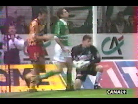 ASSE 1-1 Lens - 14e journée de D1 1995-1996