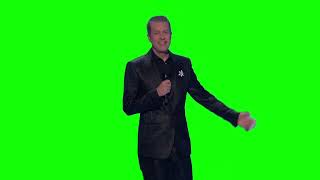 Geoff Keighley "looks great, alright" green screen