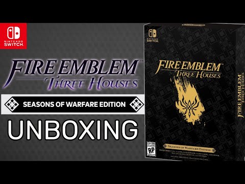 Unboxing V.I.P. #2 - Fire Emblem: Three Houses - Seasons of Warfare Edition